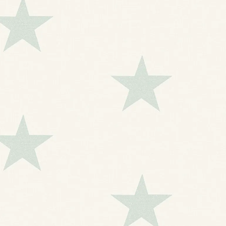 3119-13061 Mcgraw Teal Stars Wallpaper
