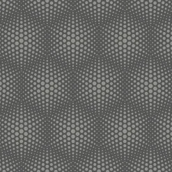 4020-50609 Milo Dark Grey Bubble Geometric Wallpaper