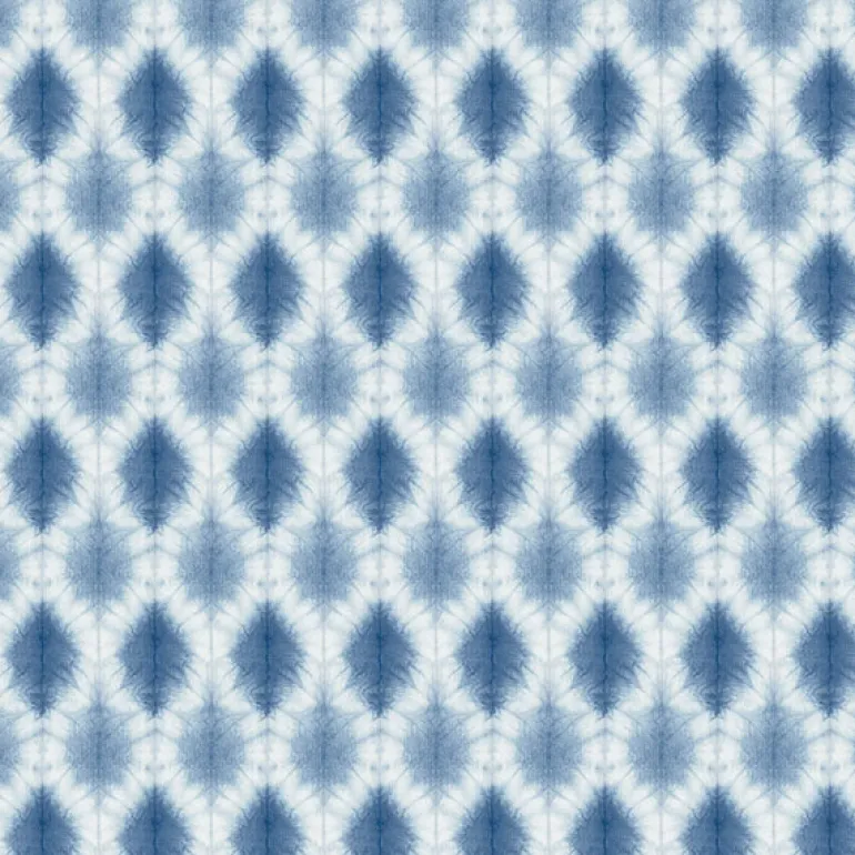 3122-10302 Mombi Navy Diamond Shibori Wallpaper