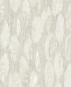 2908-87119 Monolith Silver Abstract Wood Wallpaper
