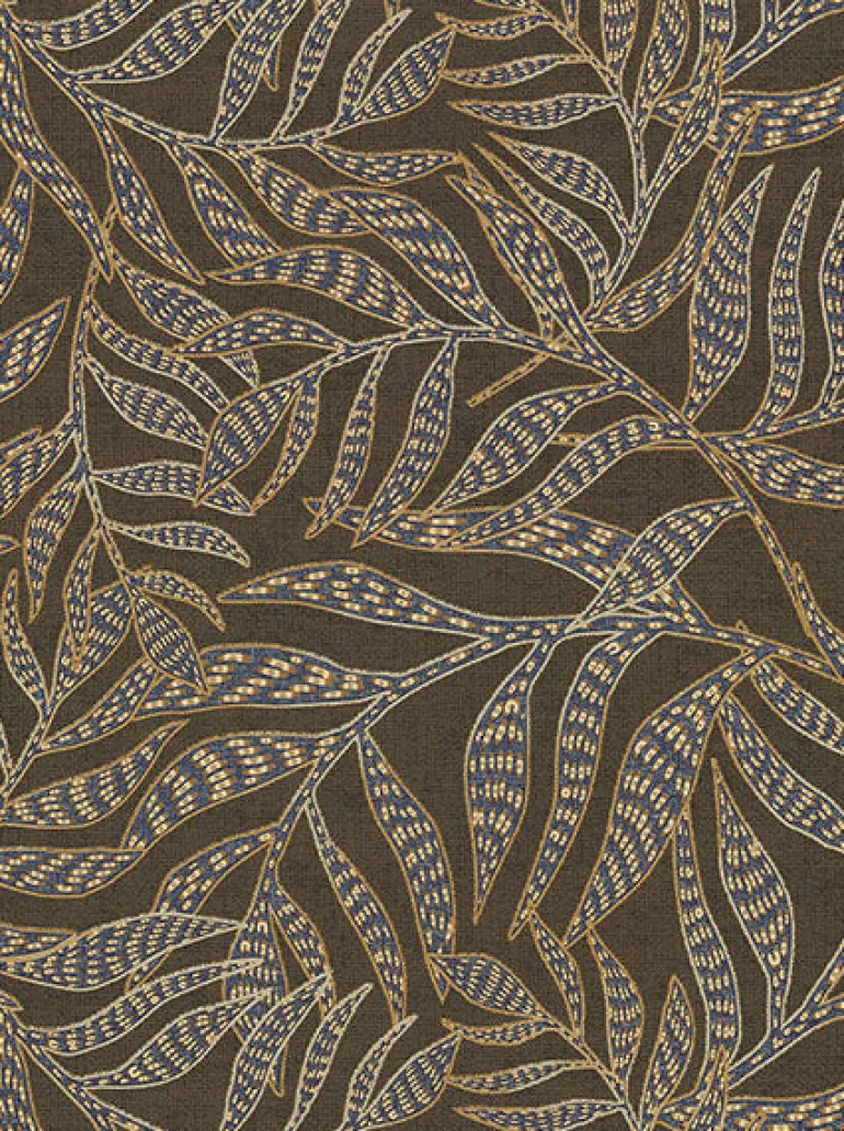 391550 Montrose Brown Leaves Wallpaper