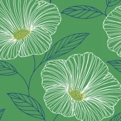 2973-91133 Mythic Green Floral Wallpaper