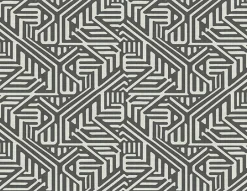 2949-60600 Nambiti Black Geometric Wallpaper
