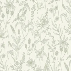 2979-37363-5 Nami Olive Floral Wallpaper