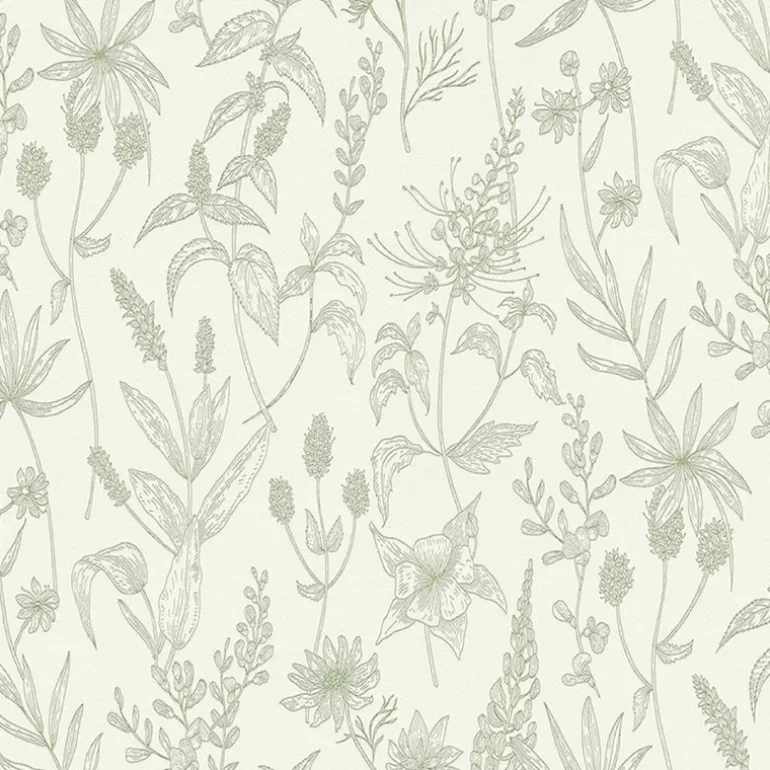 2979-37363-5 Nami Olive Floral Wallpaper