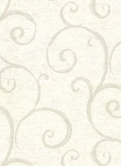 2921-50717 Newbury Cream Geometric Faux Plaster Wallpaper