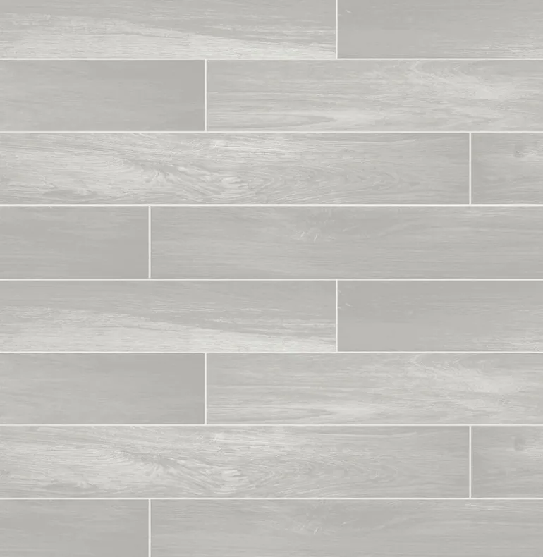 2767-23817 Nika Grey Sleek Wood Wallpaper