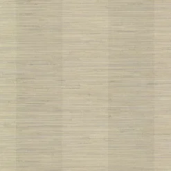 2767-256015 Pasadena Grey Grasscloth Stripe Wallpaper