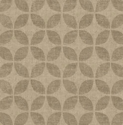 2902-25514 Polaris Brass Geometric Wallpaper