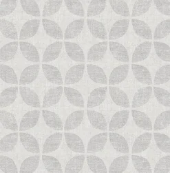 2902-25515 Polaris Silver Geometric Wallpaper