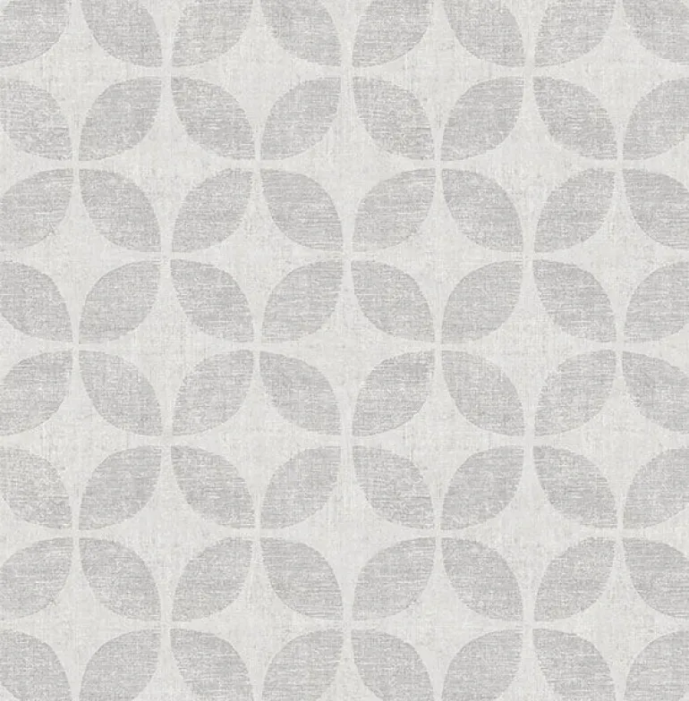 2902-25515 Polaris Silver Geometric Wallpaper