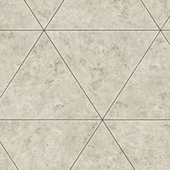 2540-24014 Polished Concrete Off-White Geometric Wallpaper