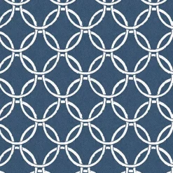 3122-11002 Quelala Navy Ring Ogee Wallpaper