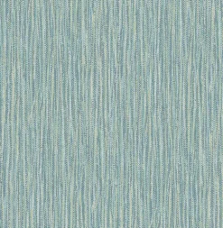2901-25420 Raffia Thames Aqua Faux Grasscloth Wallpaper