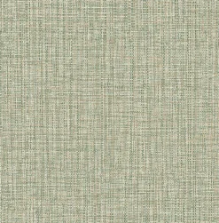 2908-24946 Rattan Green Woven Wallpaper
