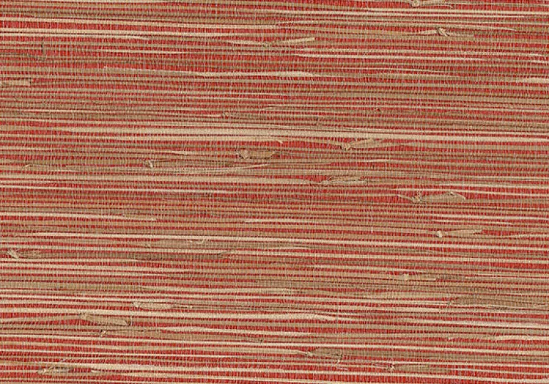 4018-0022 Rio Brick Grasscloth Wallpaper