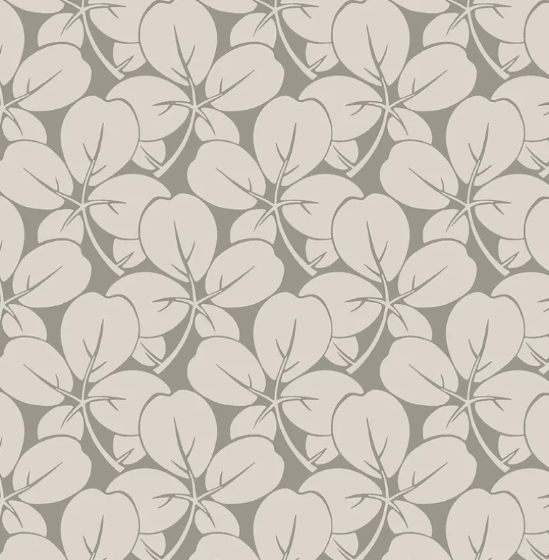 2970-26106 Robert Grey Clover Wallpaper