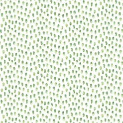 3120-13612 Sand Drips Green Painted Dots Wallpaper