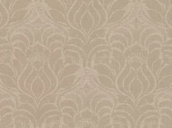 2830-2775 Sandor Light Brown Damask Wallpaper