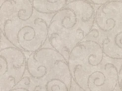 2830-2737 Sansa Khaki Plaster Scroll Wallpaper
