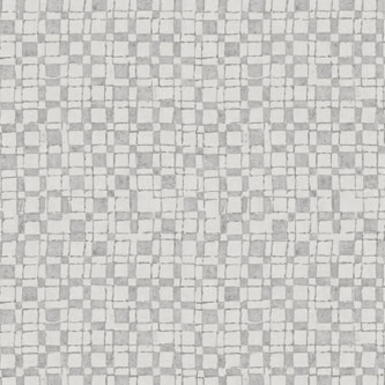 2976-86532 Sarni Platinum Grid Wallpaper