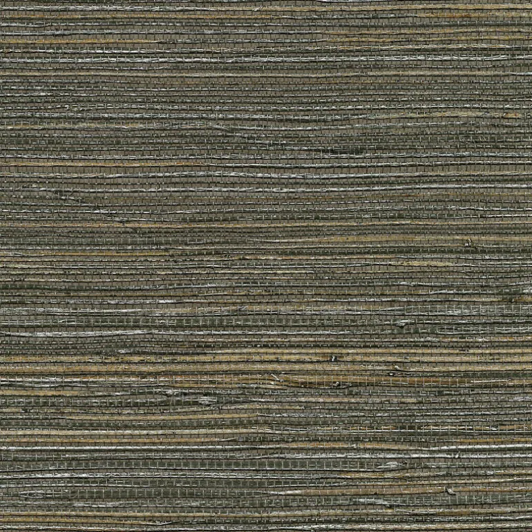 2732-80071 Shandong Chocolate Ramie Grasscloth Wallpaper