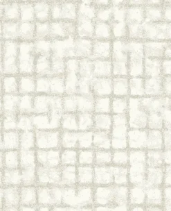 2964-87350 Shea Gold Distressed Geometric Wallpaper