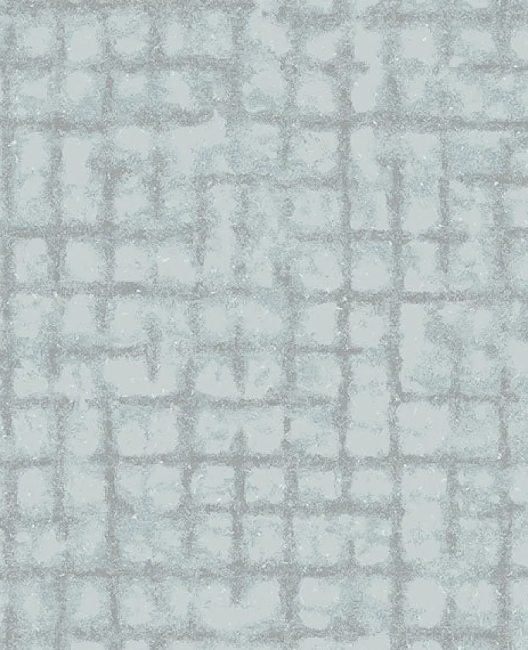 2964-87347 Shea Sky Blue Distressed Geometric Wallpaper