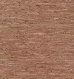 2972-86109 Shuang Rasberry Handmade Grasscloth Wallpaper