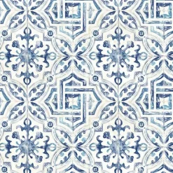 3117-12332 Sonoma Blue Spanish Tile Wallpaper