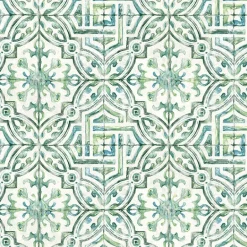 3120-12338 Sonoma Green Beach Tile Wallpaper