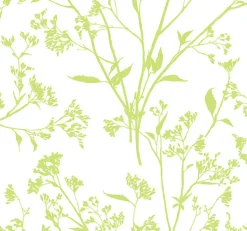 2927-80704 Southport Chartreuse Delicate Branches Wallpaper