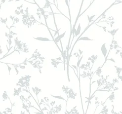 2927-80708 Southport Light Grey Delicate Branches Wallpaper