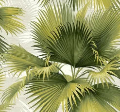 2927-40114 Summer Palm Green Tropical Wallpaper