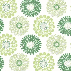 3120-13702 Sunkissed Green Floral Wallpaper