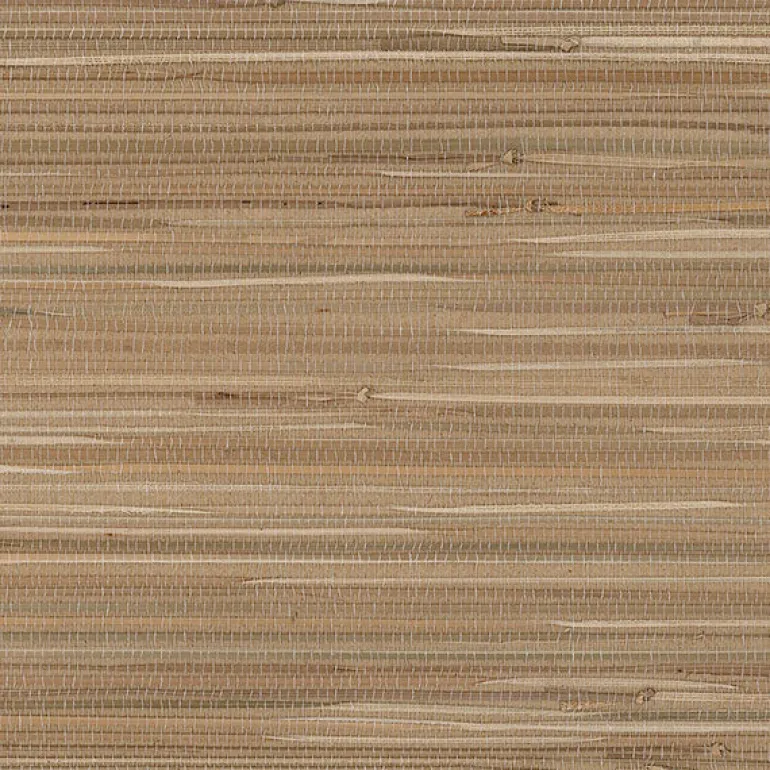 488-435 Tan Beige Natural Grasscloth Wallpaper