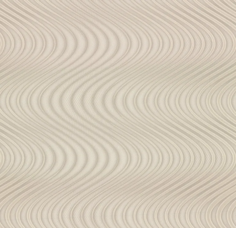83649 Taupe Beige Ocean Swell Wallpaper