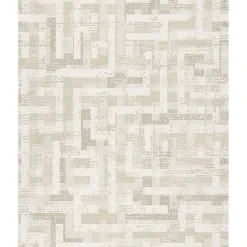 376010 Tebessa Champagne Geometric Wallpaper