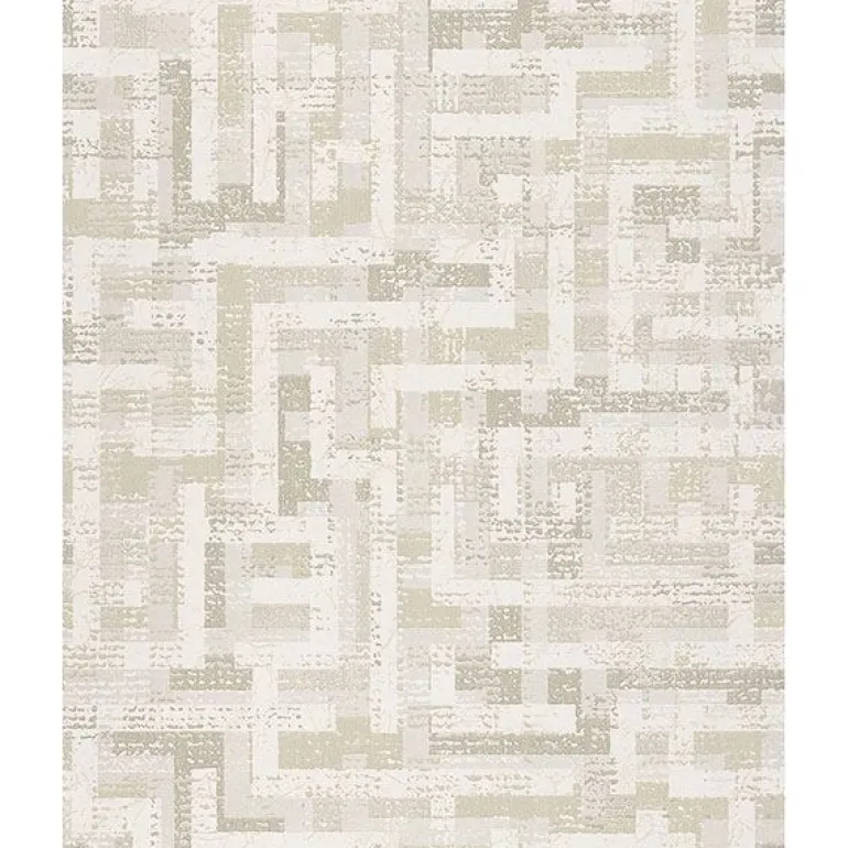 376010 Tebessa Champagne Geometric Wallpaper