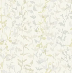 2964-25933 Thea Light Grey Floral Trail Wallpaper