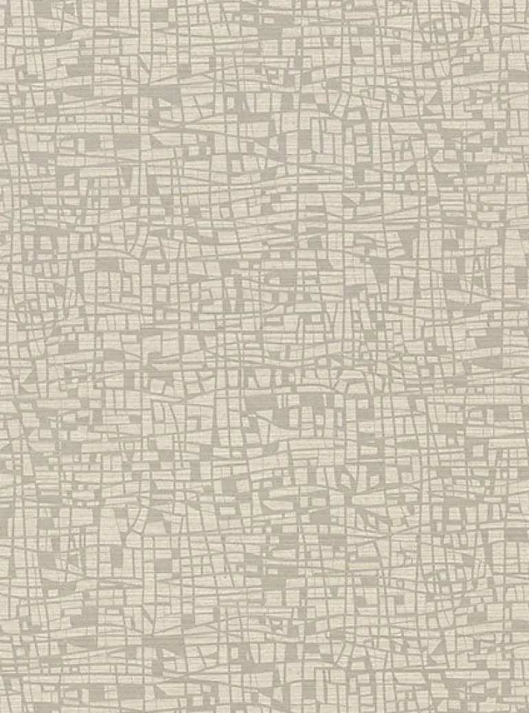 2945-1112 Tiffany Taupe Abstract Geometric Wallpaper