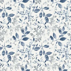 3122-11102 Tinker Navy Woodland Botanical Wallpaper
