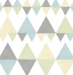 2821-25130 Trilogy Multicolor Geometric Wallpaper