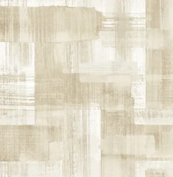 2889-25229 Trosa Beige Brushstroke Wallpaper