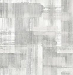 2889-25227 Trosa Grey Brushstroke Wallpaper