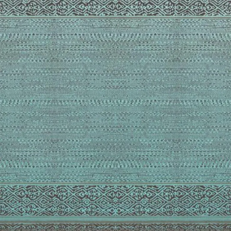 376090 Turquoise Tapestry Wallpaper Mural
