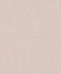 395842 Tweed Pink Faux Fabric Wallpaper