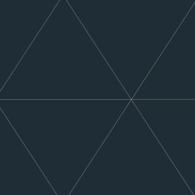 2973-91011 Twilight Black Geometric Wallpaper