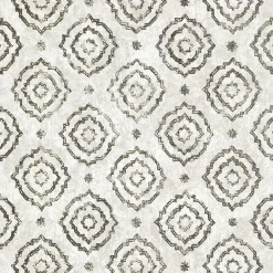 4019-86424 Uma Platinum Star Medallion Wallpaper
