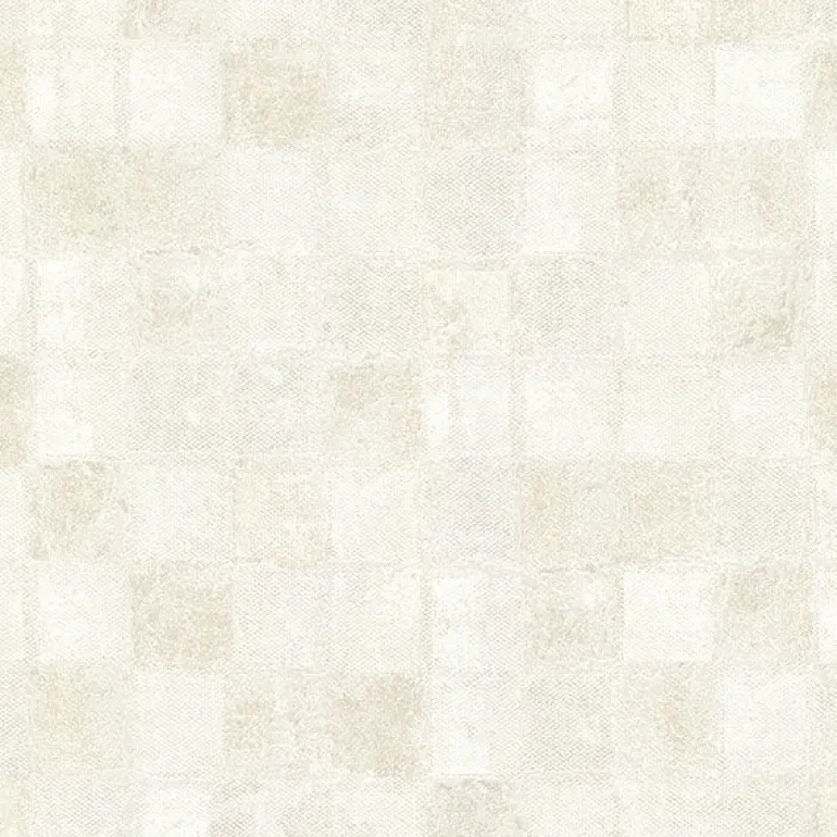 4019-86420 Varak White Checkerboard Wallpaper